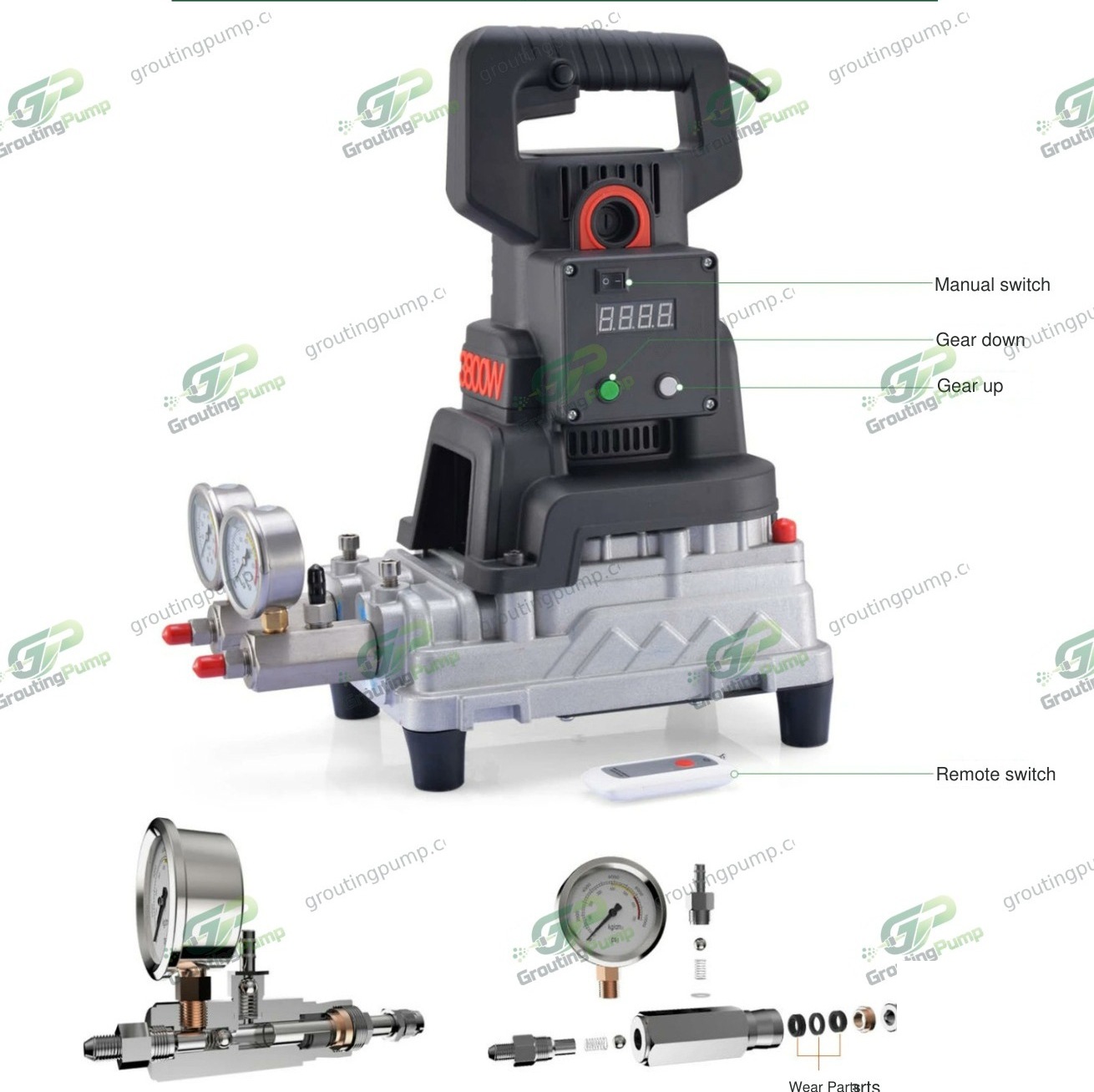 03A High-Pressure Grouting Pump